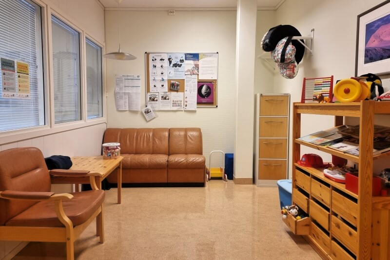 ロングイェールビーン病院の乳幼児健診所