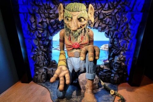 ノルウェー・トロムソにあるトロール博物館の展示