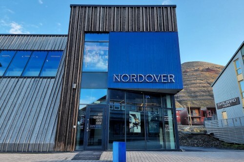 ロングイェールビーン街中にあるNordover(アートギャラリー)の外観